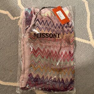 Missoni Colorful chevron Patterned Scarf